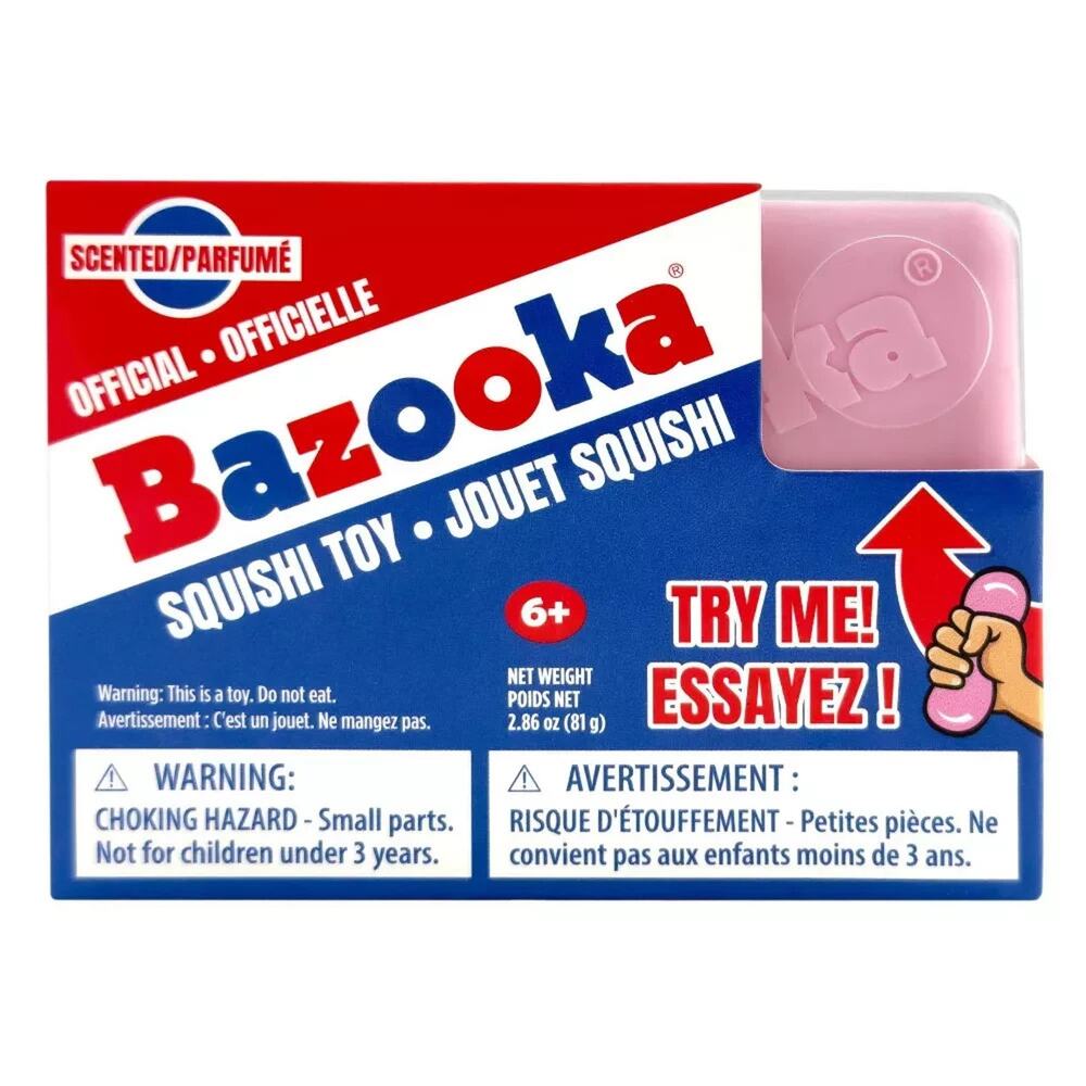 🔥Bazooka Bubble Gum Scented Squishy Fidget Squeeze Toy BNWT🔥